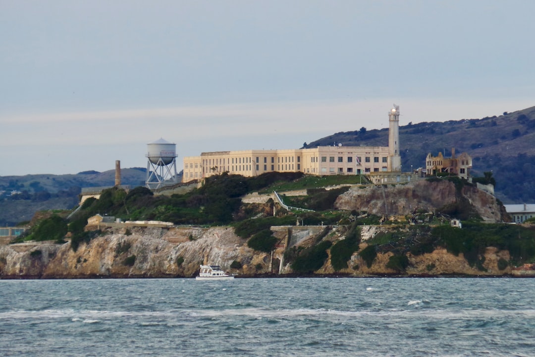 Alcatraz island in San Francisco Bay
