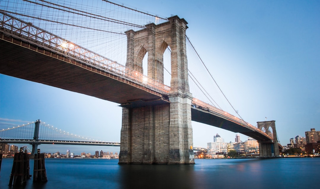 Brooklyn Bridge landmark New York City