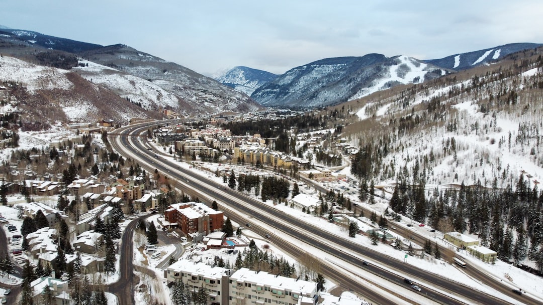 Station de ski de Vail Colorado en hiver