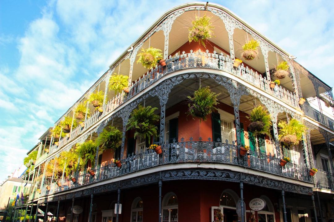 New Orleans French Quarter street scene